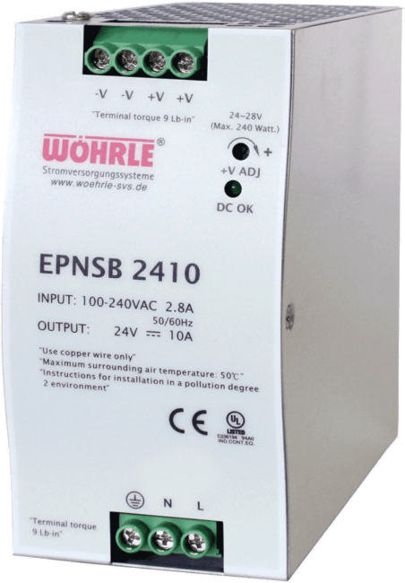 Schaltnetzgerät EPNSB 2410 von Wöhrle