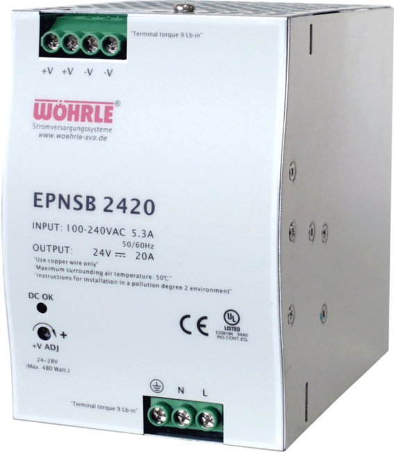 Schaltnetzgerät EPNSB 2420 von Wöhrle