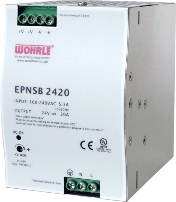 Schaltnetzgerät EPNSB 2420 von Wöhrle