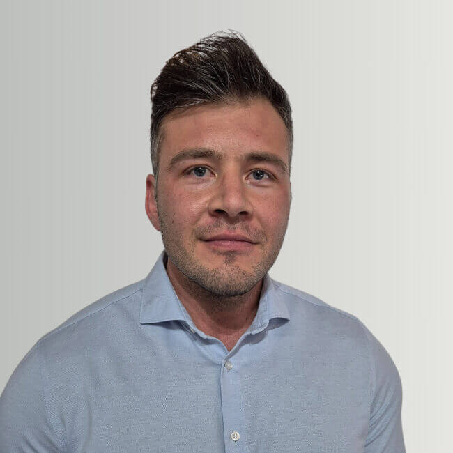 Portrait of a man in a shirt